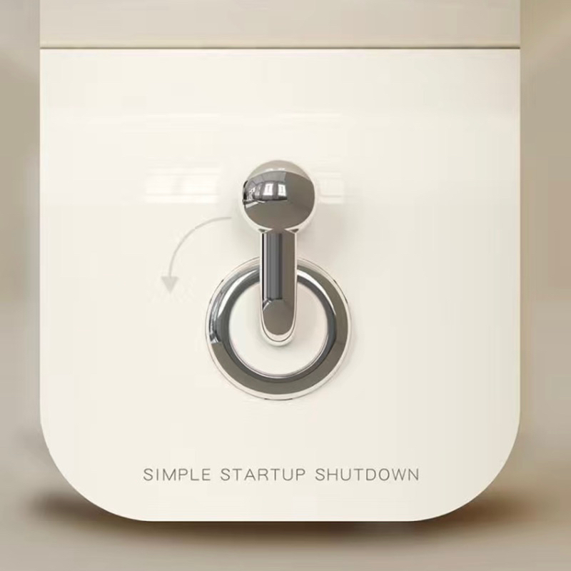 Máy làm kẹo bông gòn mini ECX màu trắng kiểu retro xinh xắn , quà tặng cho bé yêu