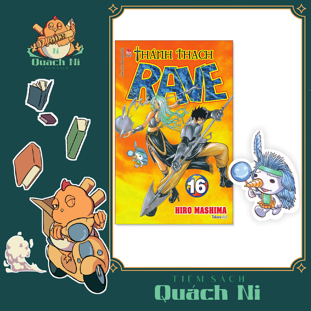 Truyện tranh - Thánh thạch rave - Lẻ tập