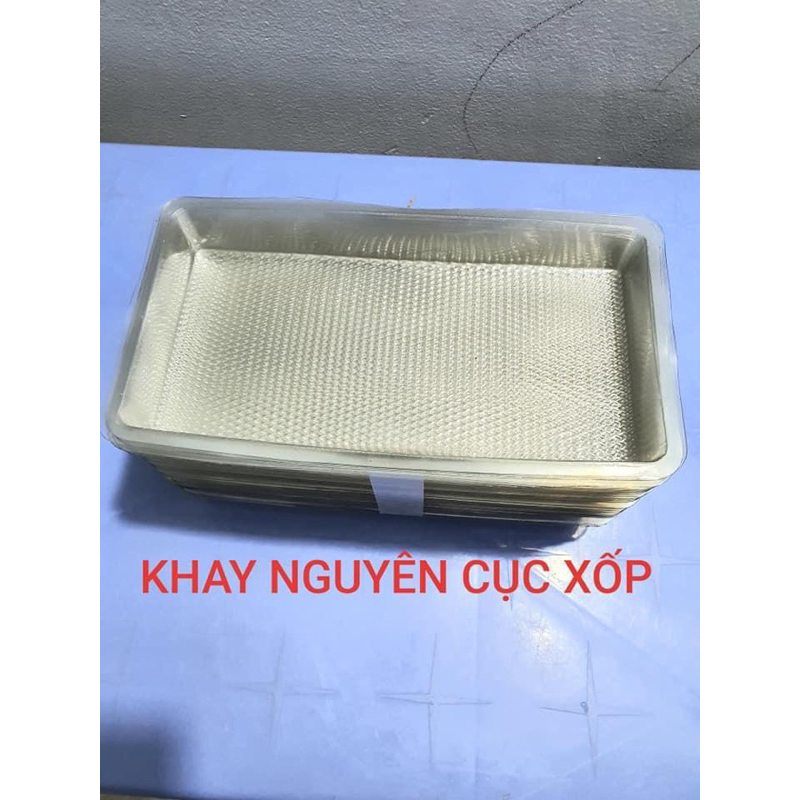 Khay đựng xốp cắm hoa - sét 10 cái