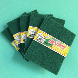10 miếng cọ xoong nồi nhám xanh