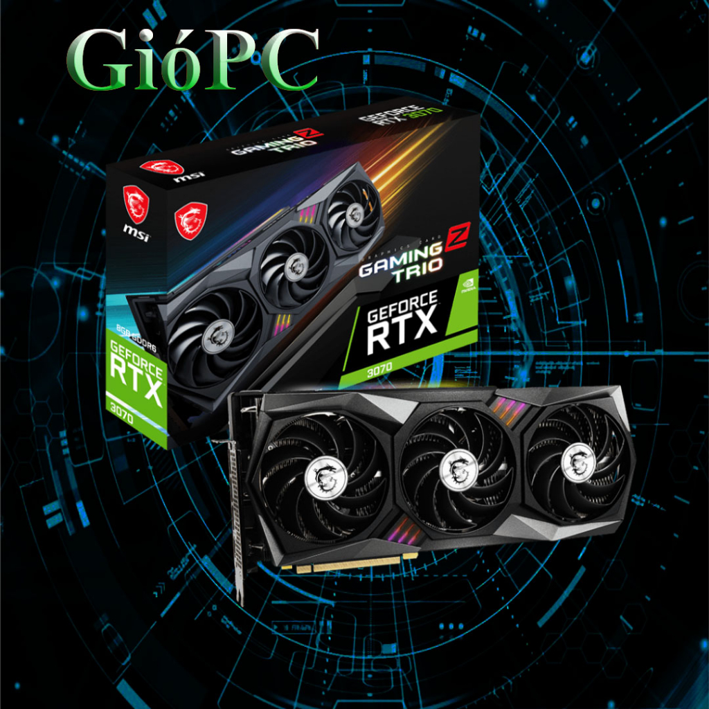 VGA Card màn hình Msi GamingX trio rtx 3070 8Gb dr6 | BigBuy360 - bigbuy360.vn