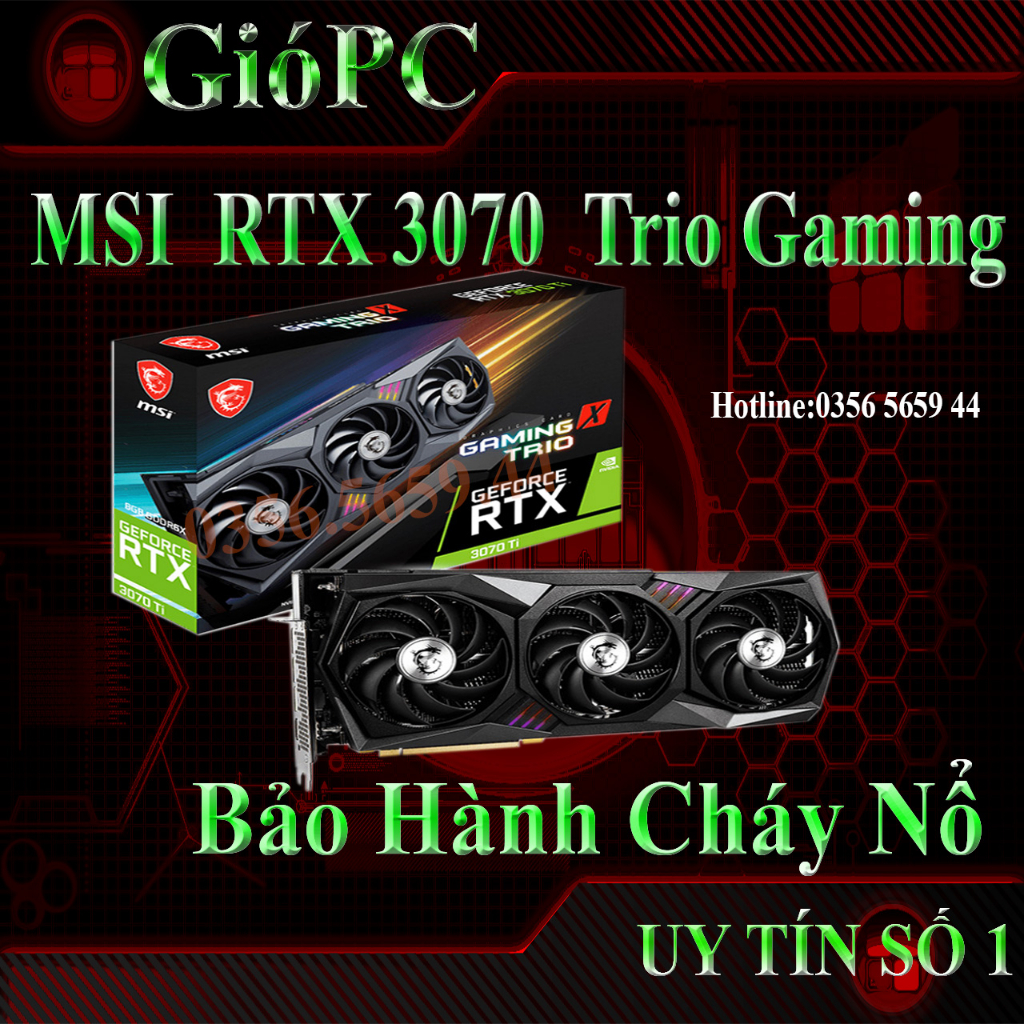 VGA Card màn hình RTX msi trio 3070Ti, rtx 3060 các loại | BigBuy360 - bigbuy360.vn