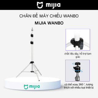 Chân đế máy chiếu wanbo điều chỉnh cao 60 -170cm 3 chân - giá đỡ máy chiếu-mijia