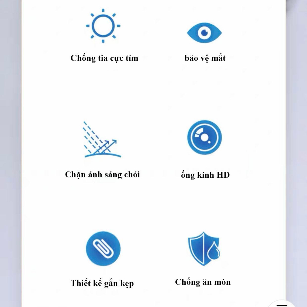 Kính Kẹp Mũ Cao Cấp WEFOX