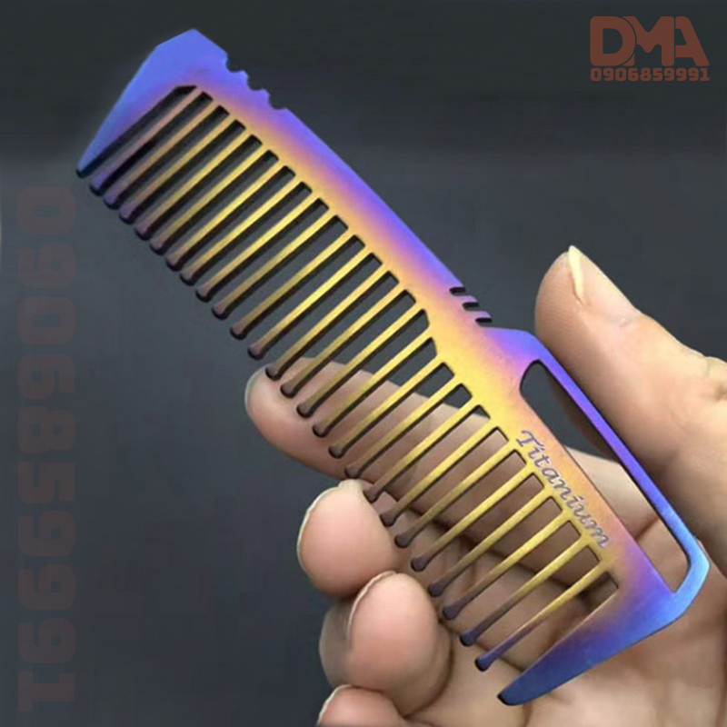 Lược dã ngoại titan EDC bỏ túi