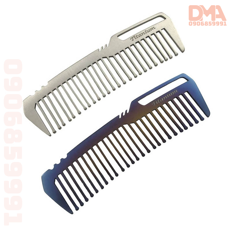 Lược dã ngoại titan EDC bỏ túi