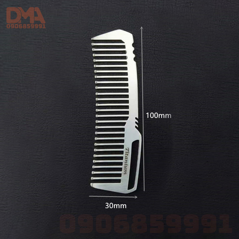 Lược dã ngoại titan EDC bỏ túi