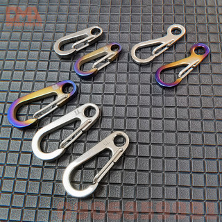 Móc khóa,móc treo phụ kiện EDC ti - Nhiều mẫu
