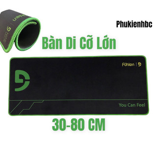 Bàn Di Chuột Cỡ Lớn Fuhlen 30-80CM Lót Chuột Pad Mouse Chống Trơn Giá Rẻ