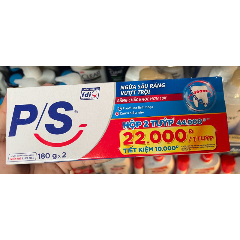 Kem Đánh Răng P/S Ngừa Sâu Răng Vượt Trội