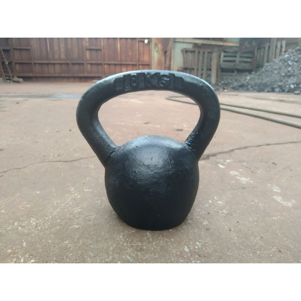 Tạ ấm, tạ bình vôi gang đúc 8kg