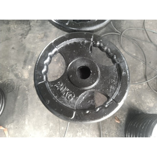 Tạ bánh 20kg lỗ to phi 50 gang đúc