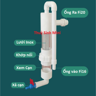 Ống tách phân thế hệ mới cho lọc thùng nhựa và lọc tràn trên