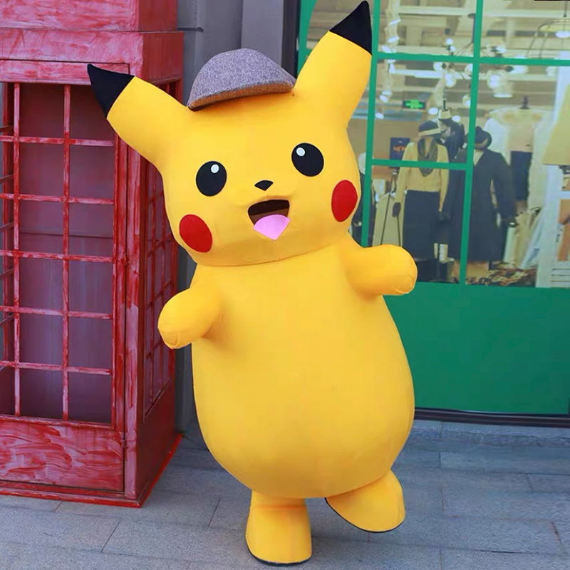 Pikachu , Trang Phục Hóa Trang Nhân Vật Hoạt Hình Pikachu , Pôkemon