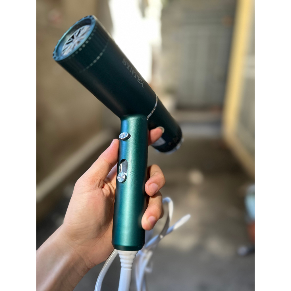 Máy sấy tốc cao cấp Syntex SH3200 Máy sấy tóc 2 chiều nóng lạnh tạo ion âm công suất 3200W bảo hành 12 tháng