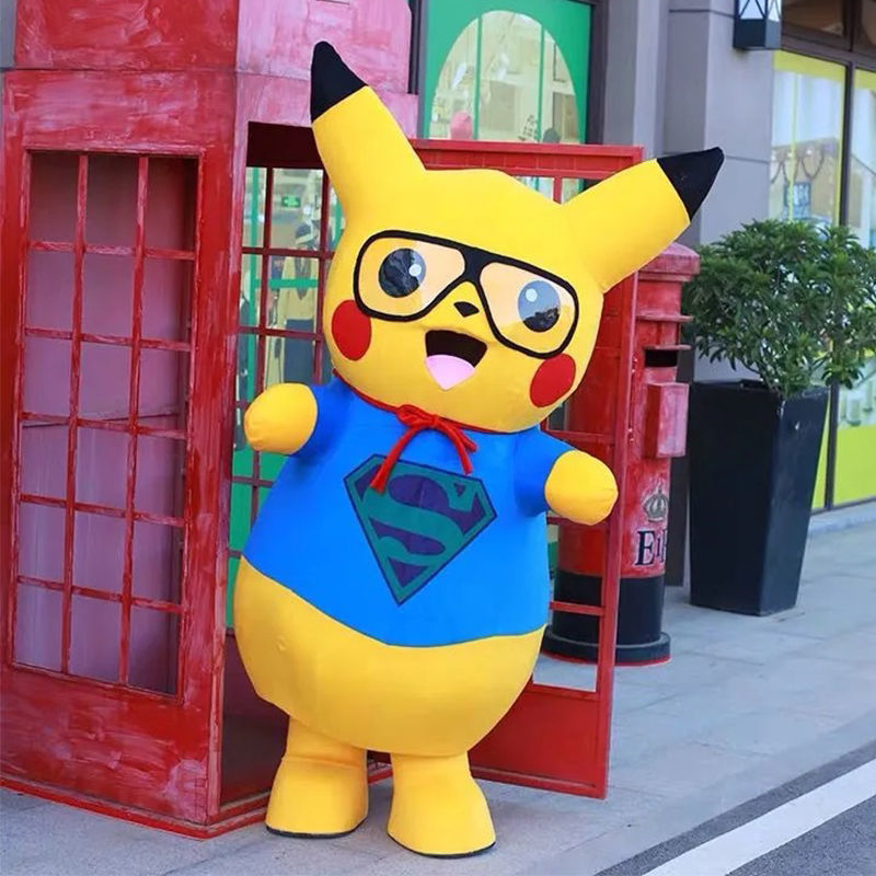 Pikachu , Trang Phục Hóa Trang Nhân Vật Hoạt Hình Pikachu , Pôkemon