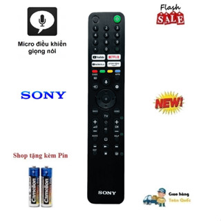 Remote Điều khiển tivi Sony giọng nói RMF-TX520P- Hàng loại tốt đẹp BH 1 năm Tặng kèm Pin!!!