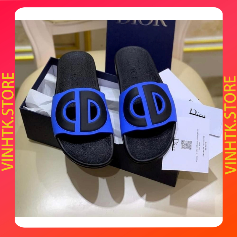 Dép nam nữ quai ngang CD full màu dép đế dày chống trơn trượt HOT TREND