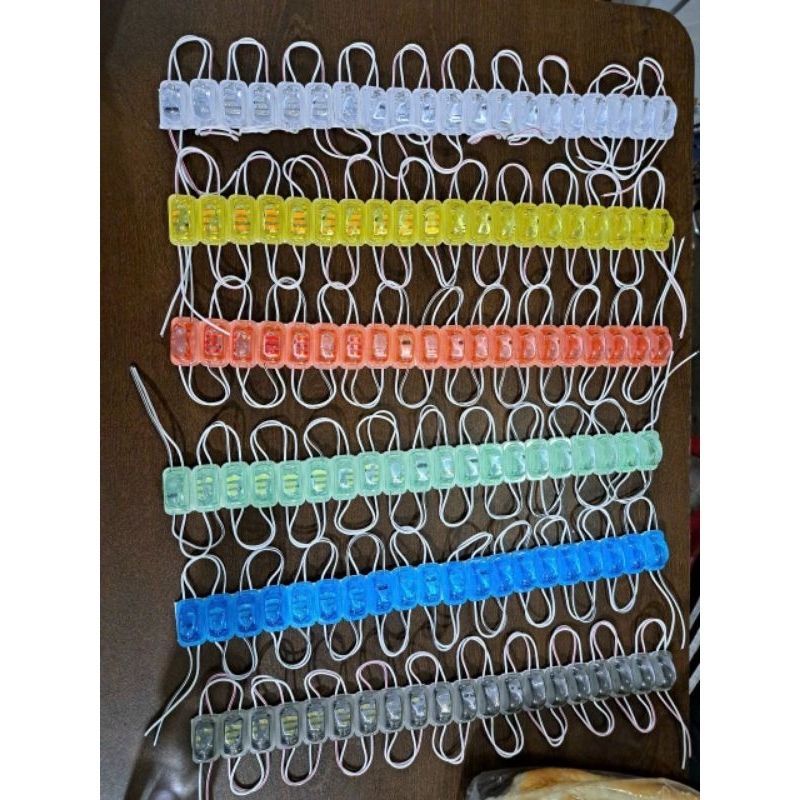 Dây led trang trí ô tô12v và 24v. giá 1 dây 20 bóng tròn