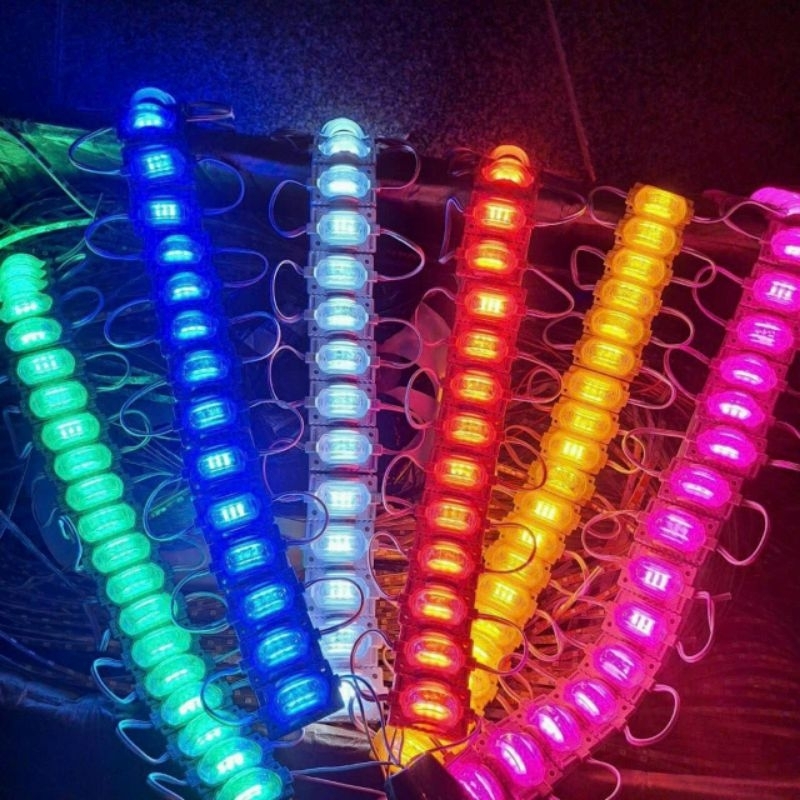 Dây led trang trí ô tô12v và 24v. giá 1 dây 20 bóng tròn