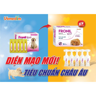 Trị bọ nhỏ gáy cho chó mèo Fronil spot - Phụ kiện thú cưng Hà Nội