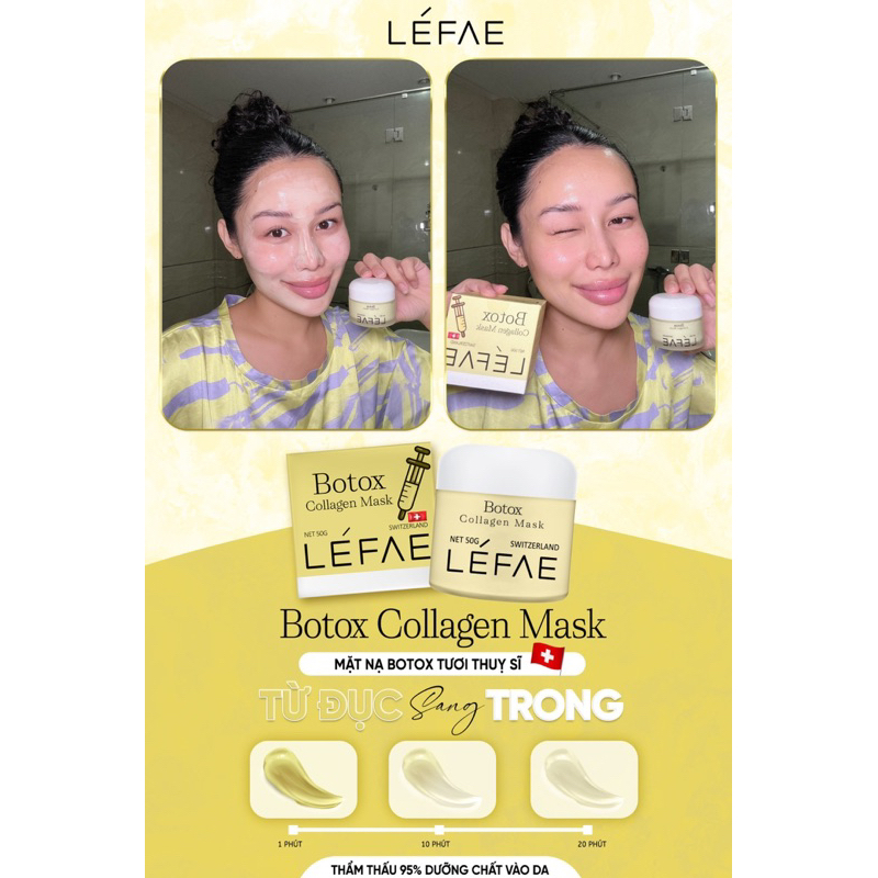 MASK BOTOX - LÉFAE THUỴ SĨ