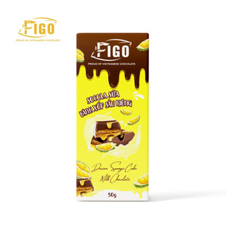 [SẢN PHẨM MỚI] Socola sữa nhân trà xanh 50g FIGO