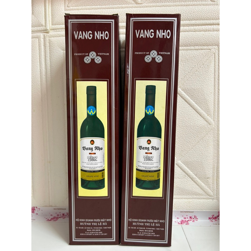 Combo 2 chai Vang nho Cường Phan Rang