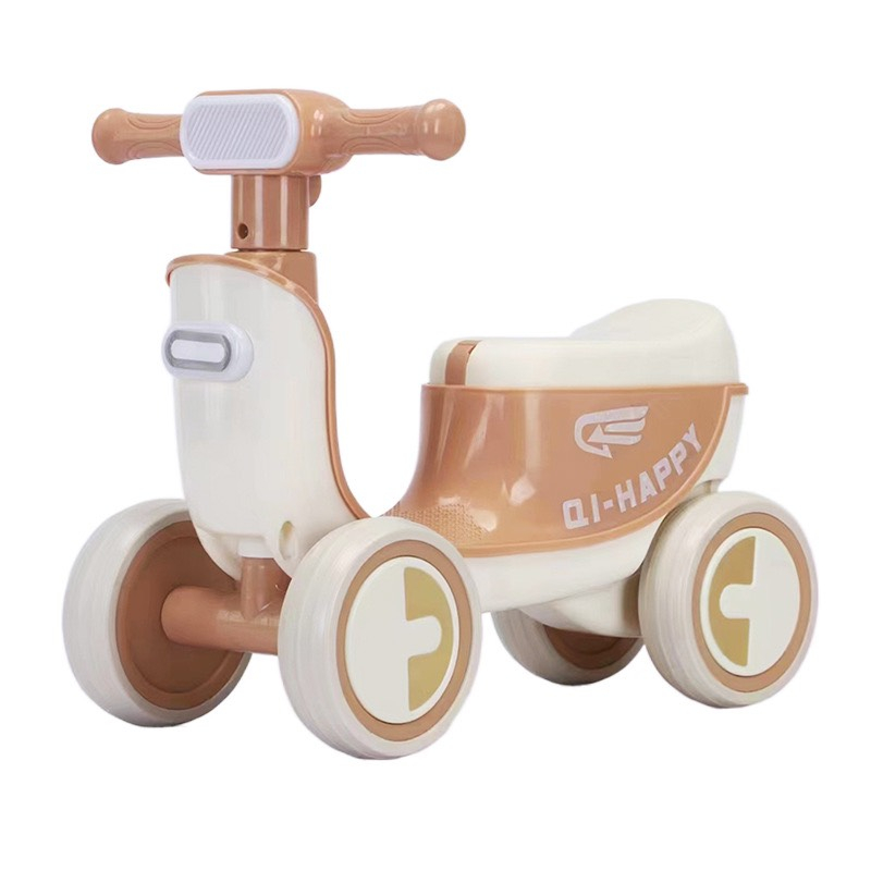 Xe Chòi Chân cho bé, Xe Thăng Bằng Cho bé từ 1 đến 3 tuổi có đèn có nhạc.