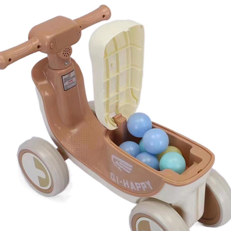 Xe Chòi Chân cho bé, Xe Thăng Bằng Cho bé từ 1 đến 3 tuổi có đèn có nhạc.