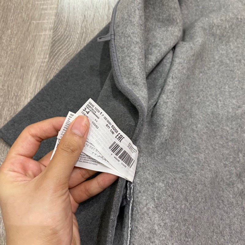 XD- Áo khoác dạ ép size 9/18m-3/4y