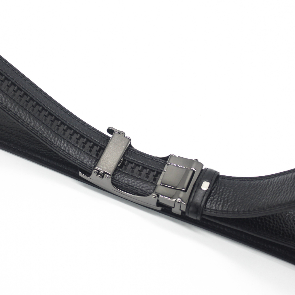 Thắt Lưng Nam Da Bò Hadada DHD202 Đen Nâu Kiểu Dáng Sang Trọng, Lịch Lãm