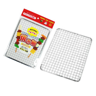 Lưới vỉ nướng hình chữ nhật 27 x 21cm bằng sắt mạ kẽm Nội địa Nhật Bản