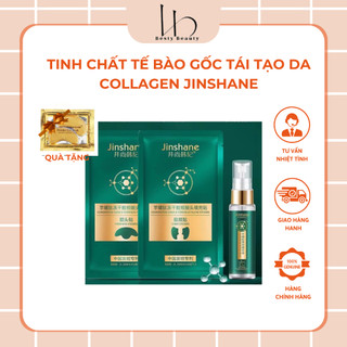 Tinh chất tế bào gốc tái tạo da collagen jinshane combo tế bào gốc collagen jinshane dưỡng da, trẻ hóa, mờ thâm 30ml