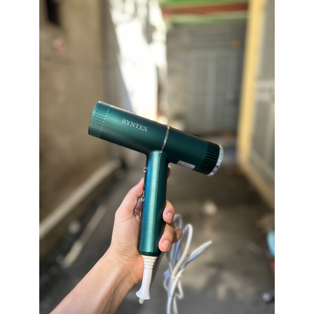 Máy sấy tốc cao cấp Syntex SH3200 Máy sấy tóc 2 chiều nóng lạnh tạo ion âm công suất 3200W bảo hành 12 tháng