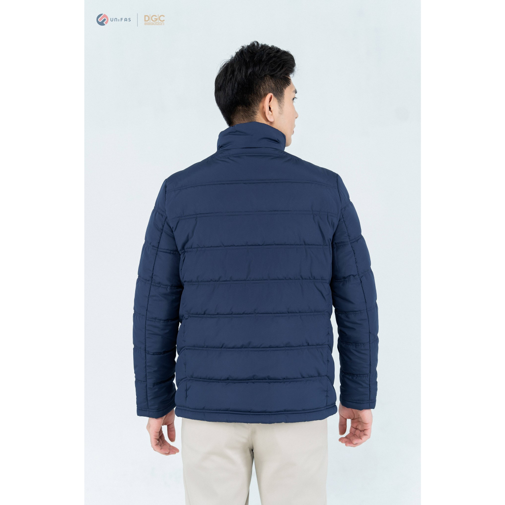 Áo khoác phao nam chống thấm nước DGCs 3 lớp thiết kế chần ngang vải Polyester - WAJKBB07M