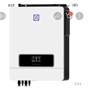 Biến tần năng lượng mặt trời 6.2kw