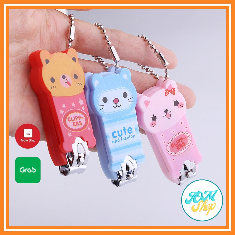 Bấm Móng Tay, Móc Khoá Cắt Móng Tay Người Lớn Cho Bé Trẻ, Sơ Sinh Dễ Thương