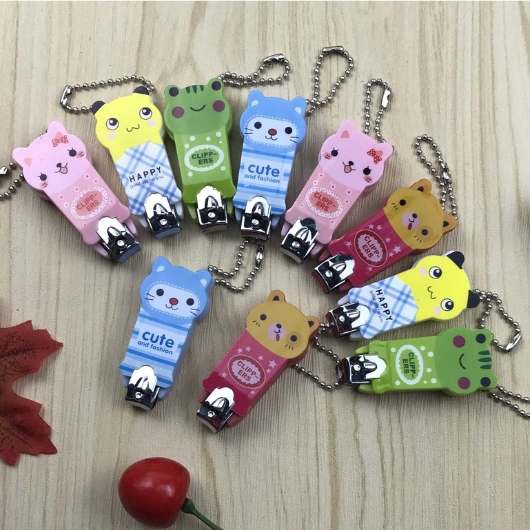 Bấm Móng Tay, Móc Khoá Cắt Móng Tay Người Lớn Cho Bé Trẻ, Sơ Sinh Dễ Thương