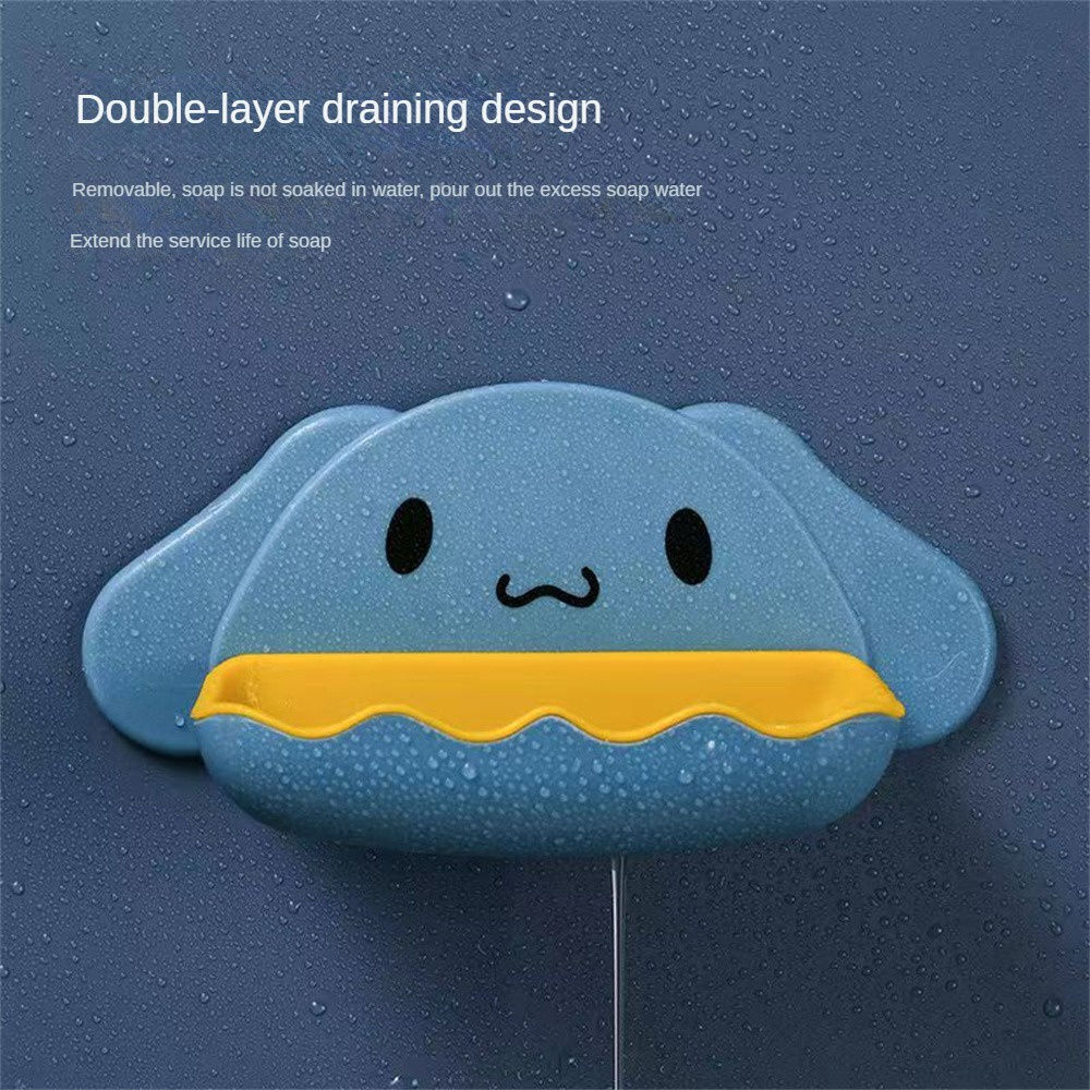 Giá Đỡ Xà Phòng Hình Cún Gắn Tường Tiện Dụng