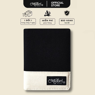 Ví Vải Đứng Chic Pocket Nam Nữ Polyester Siêu Bền Đẹp Chống Nước Unisex local brand chính hãng Mi Midori
