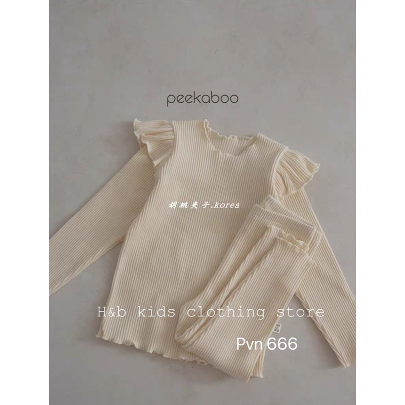 Bộ tăm basic bèo vai bé gái