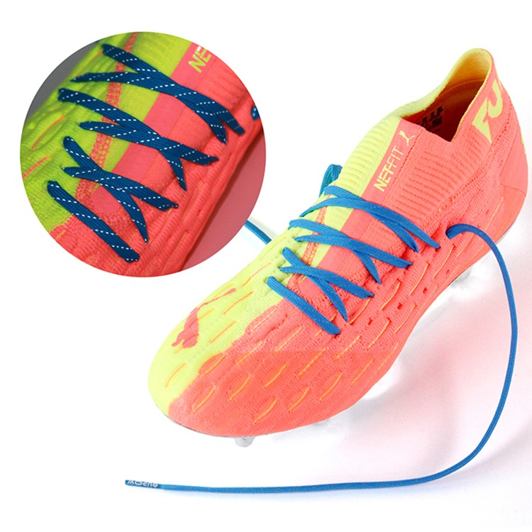 Dây Giày Đá Bóng 5mm T.FOOTBALL Reflective 3M Phản Quang Chuống Tuột Có Hộp Đi Kèm