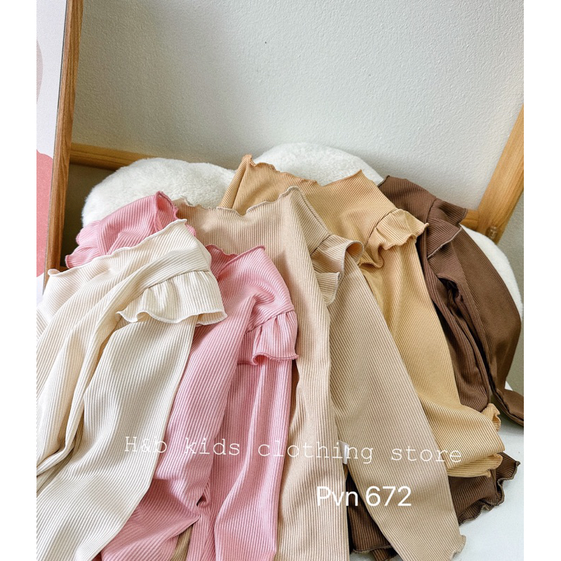 Bộ tăm basic bèo vai bé gái