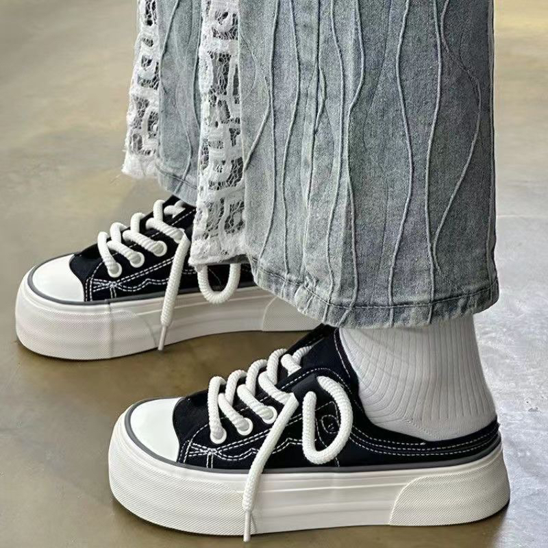 Giày thể thao nữ thời trang, Mẫu giày bánh mì mới nhất 2023, nâng đế siêu hack dáng MSP: C-2