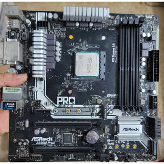 Bo mạch chủ asrock a320m pro4 cũ. mainboard asrock a320m pro 4, asrock a320 pro 4