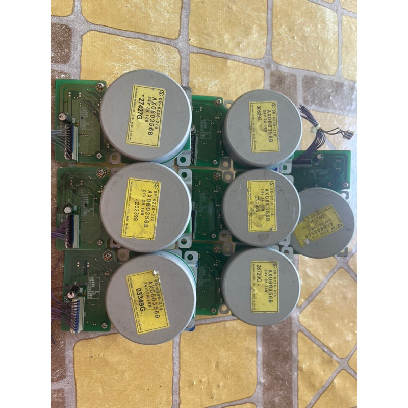 Động cơ bldc 12v-24v 18w tháo máy photo(cần mạch xung)