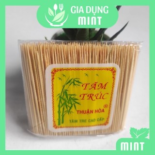 Tăm xỉa răng tre cao cấp - tăm trúc xỉa răng