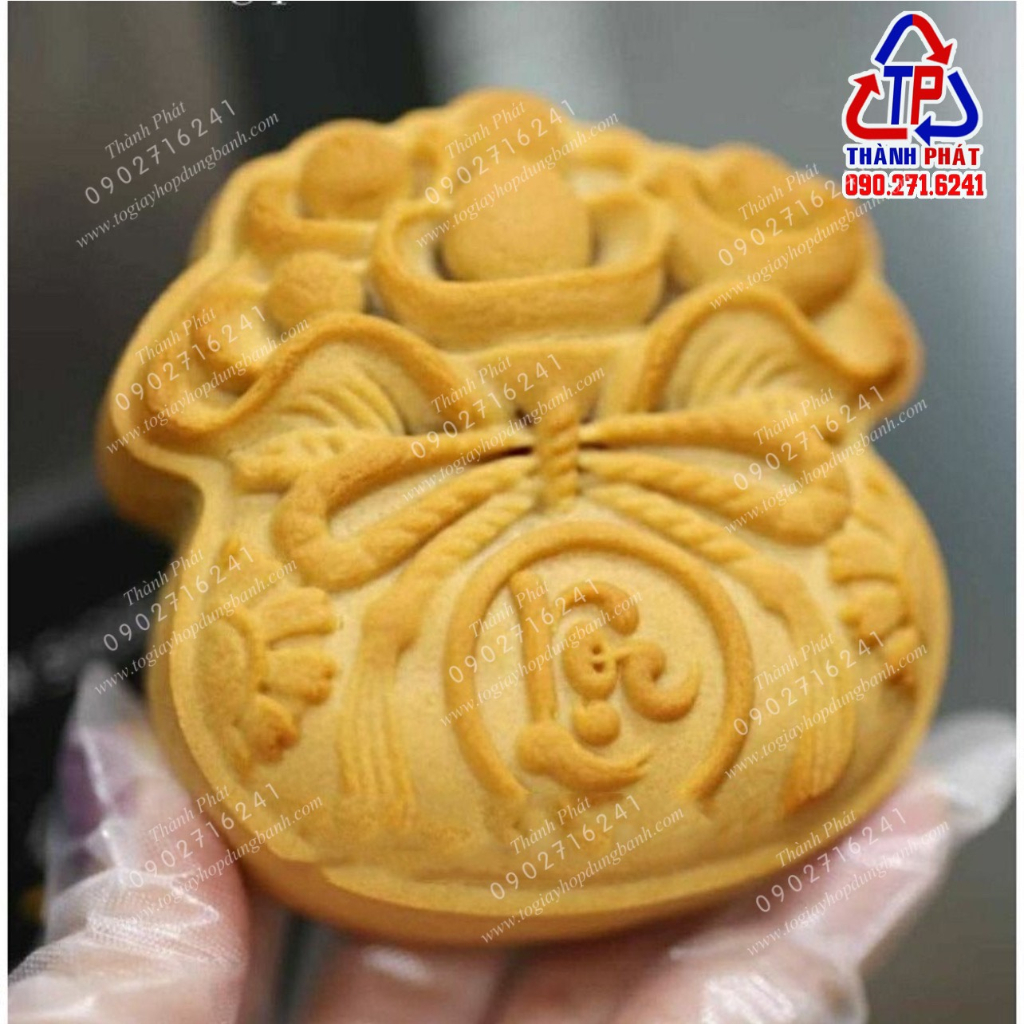 Khuôn bánh trung thu 150g - Khuôn Túi Tiền 150g chữ Lộc - Mẫu mới 2023