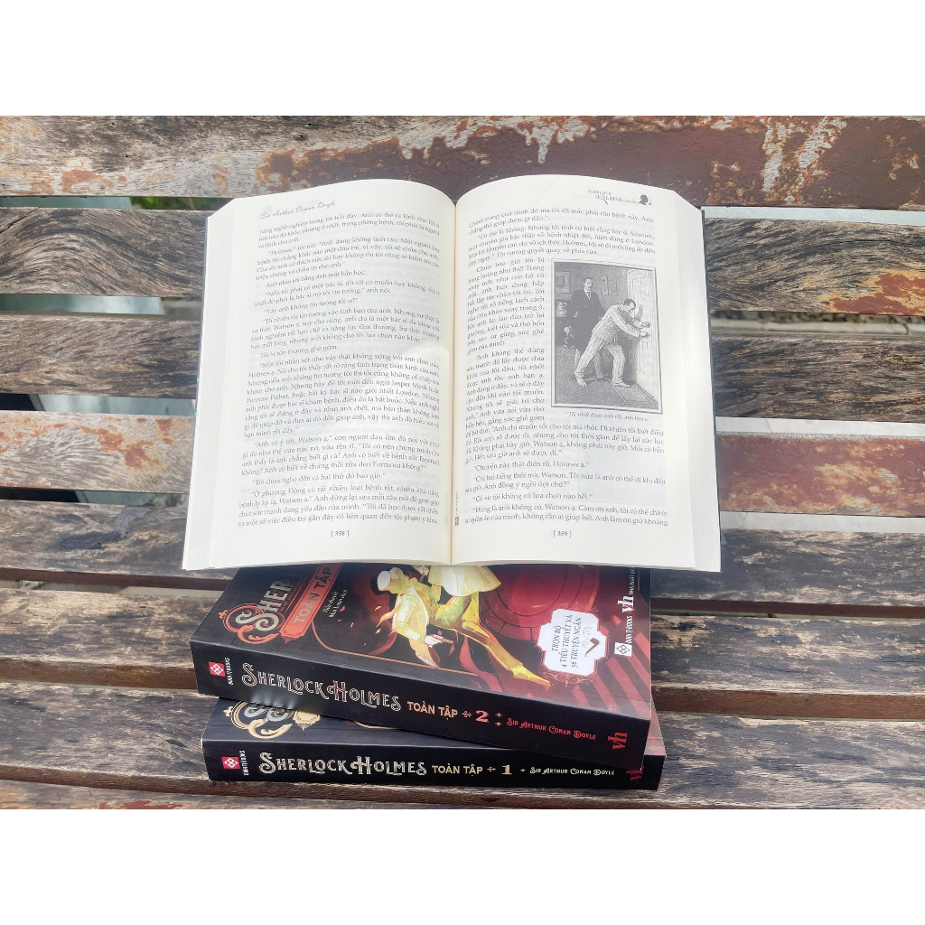Sách - Sherlock Holmes toàn tập ( 3 cuốn ) - Đinh Tị Books